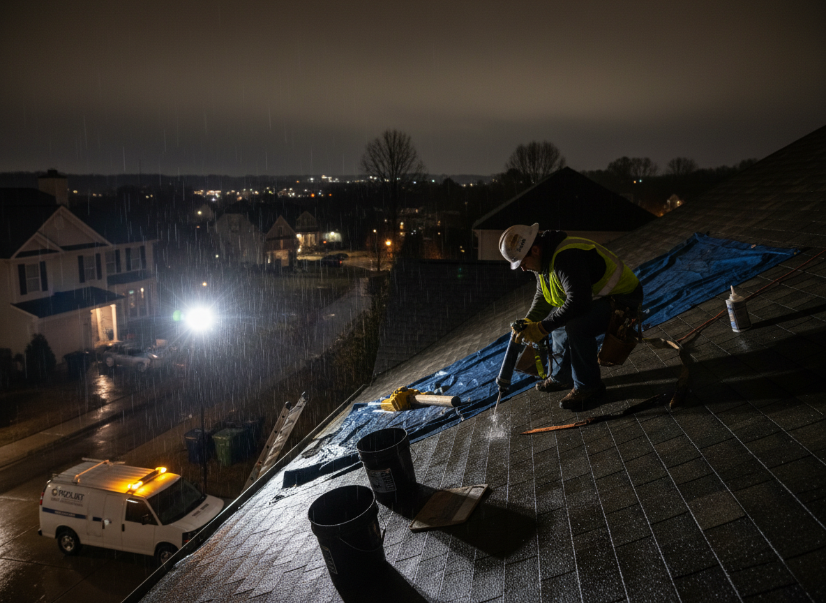 Emergency Roof Leak Repair (24/7) in Alpharetta, GA