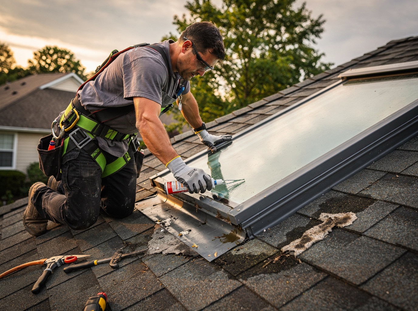 roof repair in Crabapple, GA